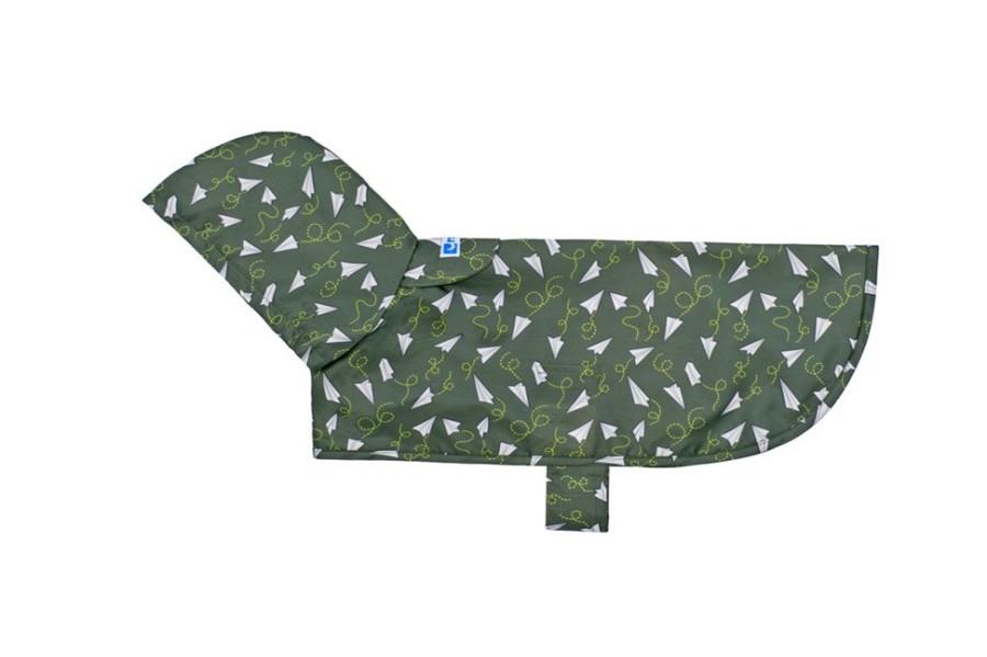 Pet Apparel RC Pets | Packable Rain Poncho - Paper Planes