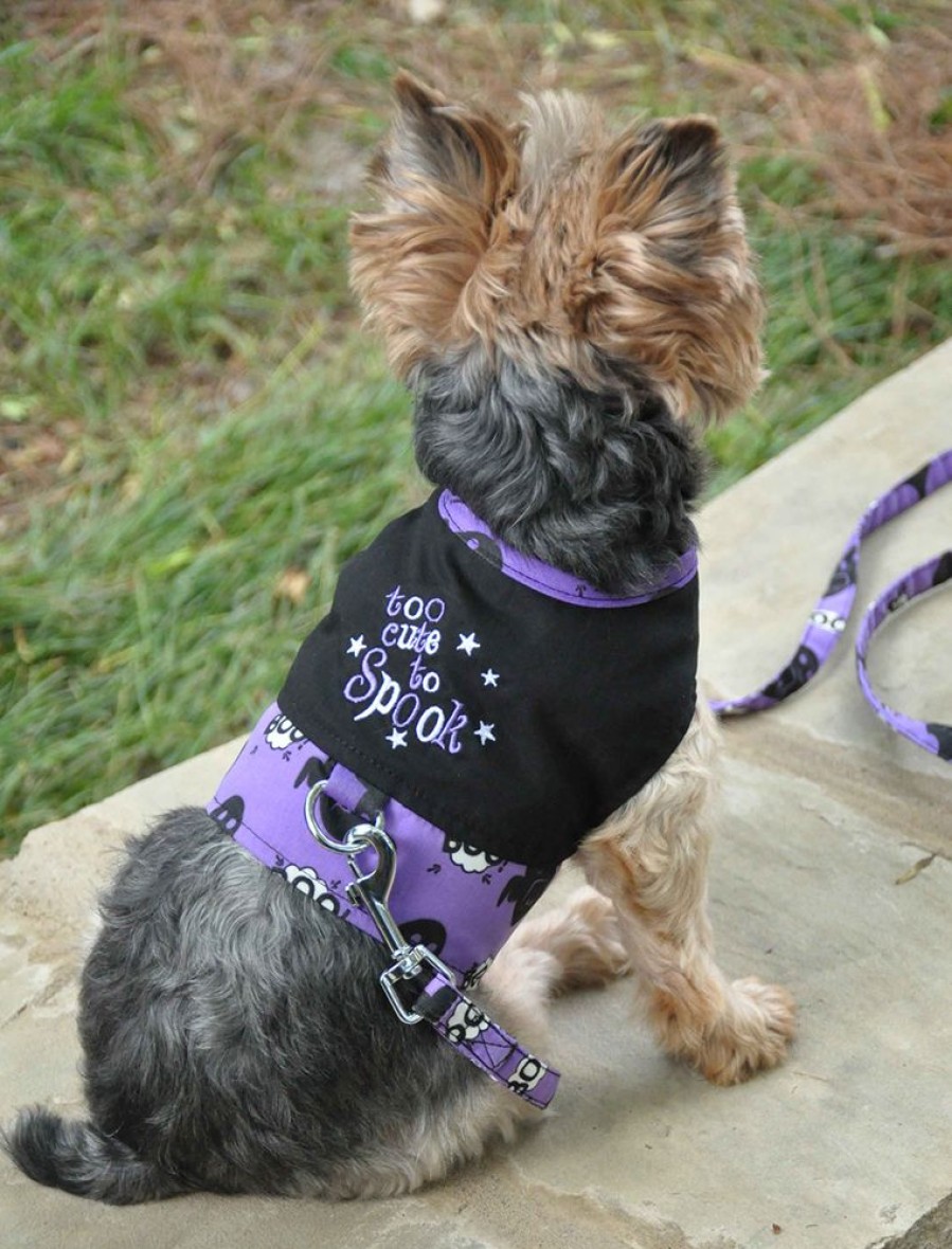 Pet Apparel (Continued) Doggie Design, Inc. | Halloween Dog Harness - To Cute To Spook