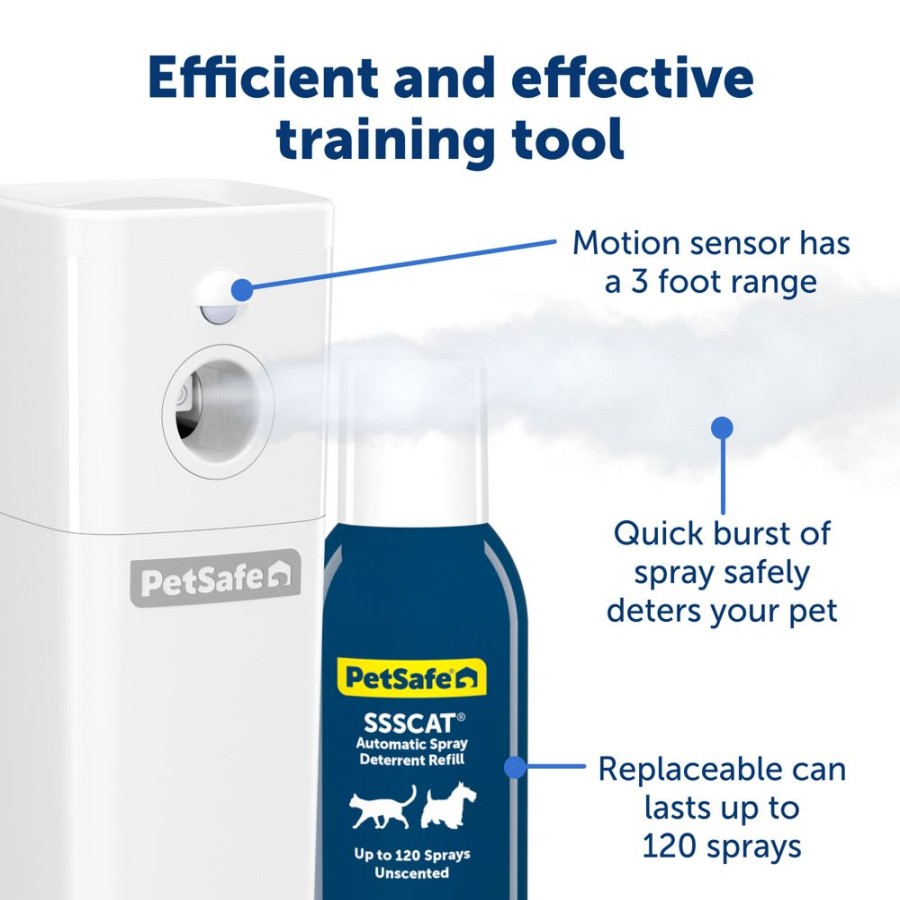 For The Home PetSafe® | Ssscat® Automatic Spray Pet Deterrent 2.0