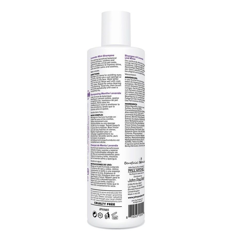 Grooming & Shampoos John Paul Pet Products™ | Lavender Mint Shampoo