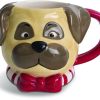 For The Home Punch Studio | Pug - Holiday Character Mug