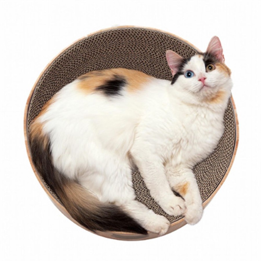 For Cats & Other Critters Necoichi | Cozy Cat Scratcher Bowl (Cat)