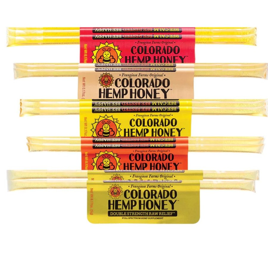 Treats Colorado Hemp Honey | Single Serve Cbd Honey Sticks, 25 Count