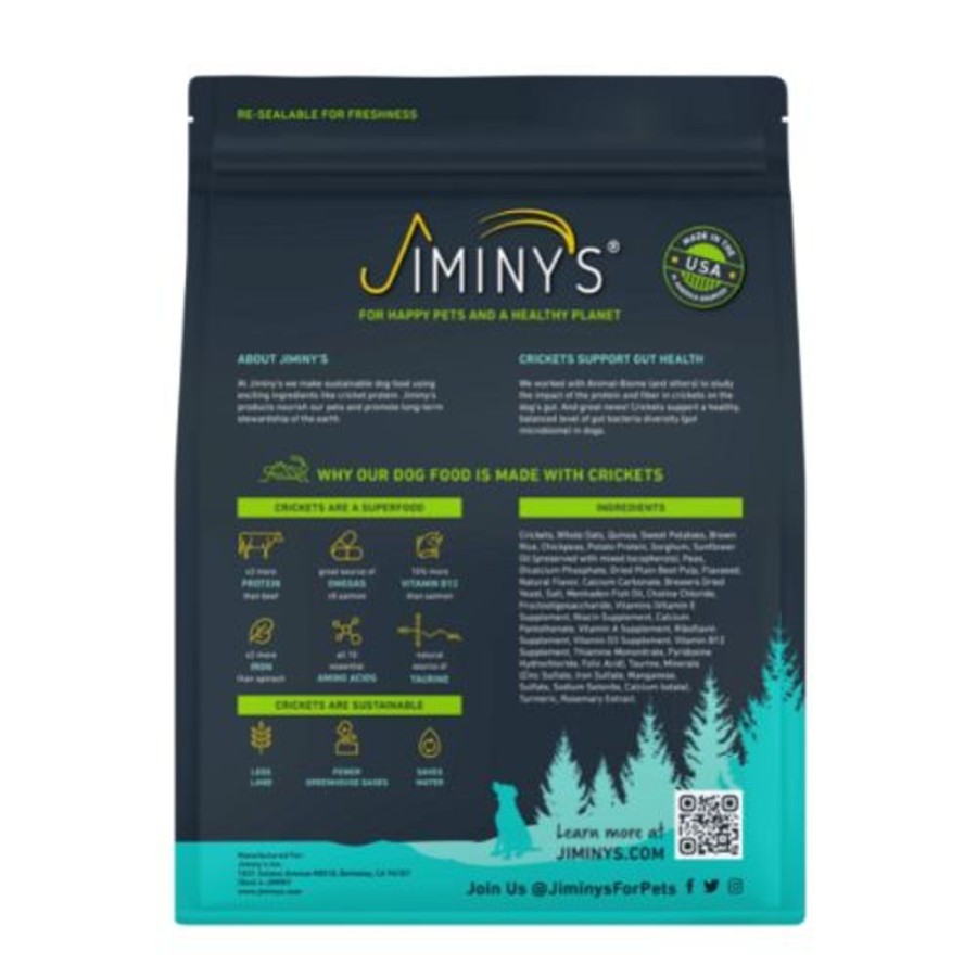 Pet Food Jiminy’s | Jiminy'S Cravin' Cricket Dog Food - 3.5 Lb