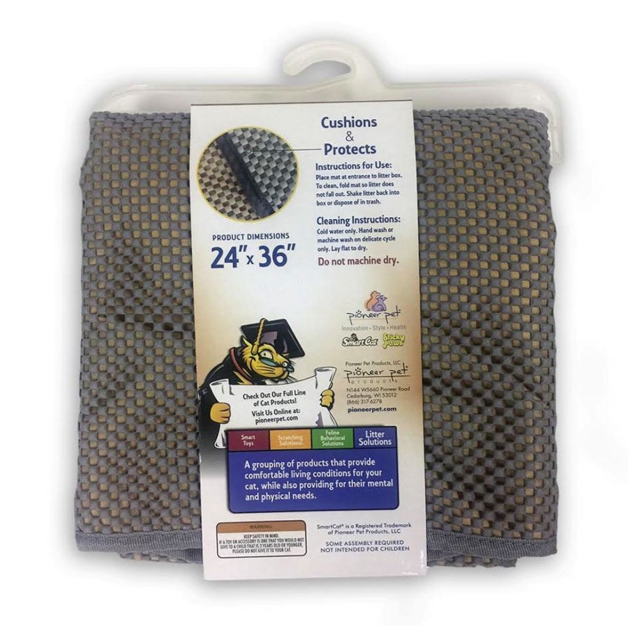 For Cats & Other Critters SmartCat® | Ultimate Litter Mat, 36" X 28"