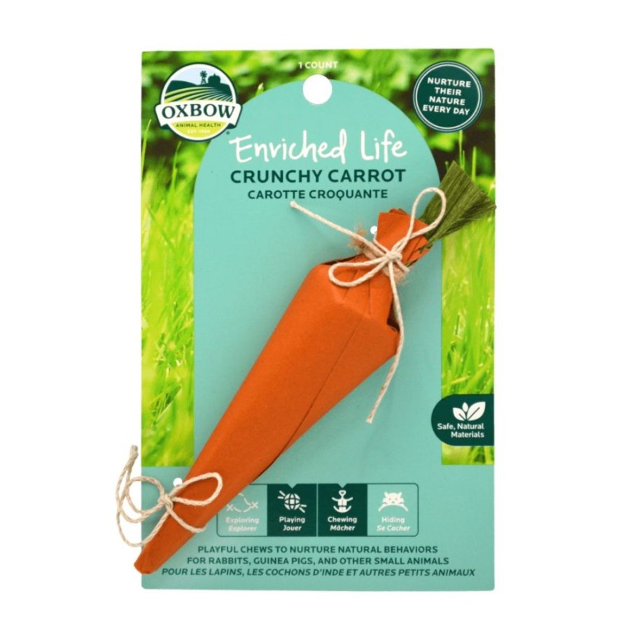 For Cats & Other Critters Oxbow | Oxbow Small Animal Crunchy Carrot