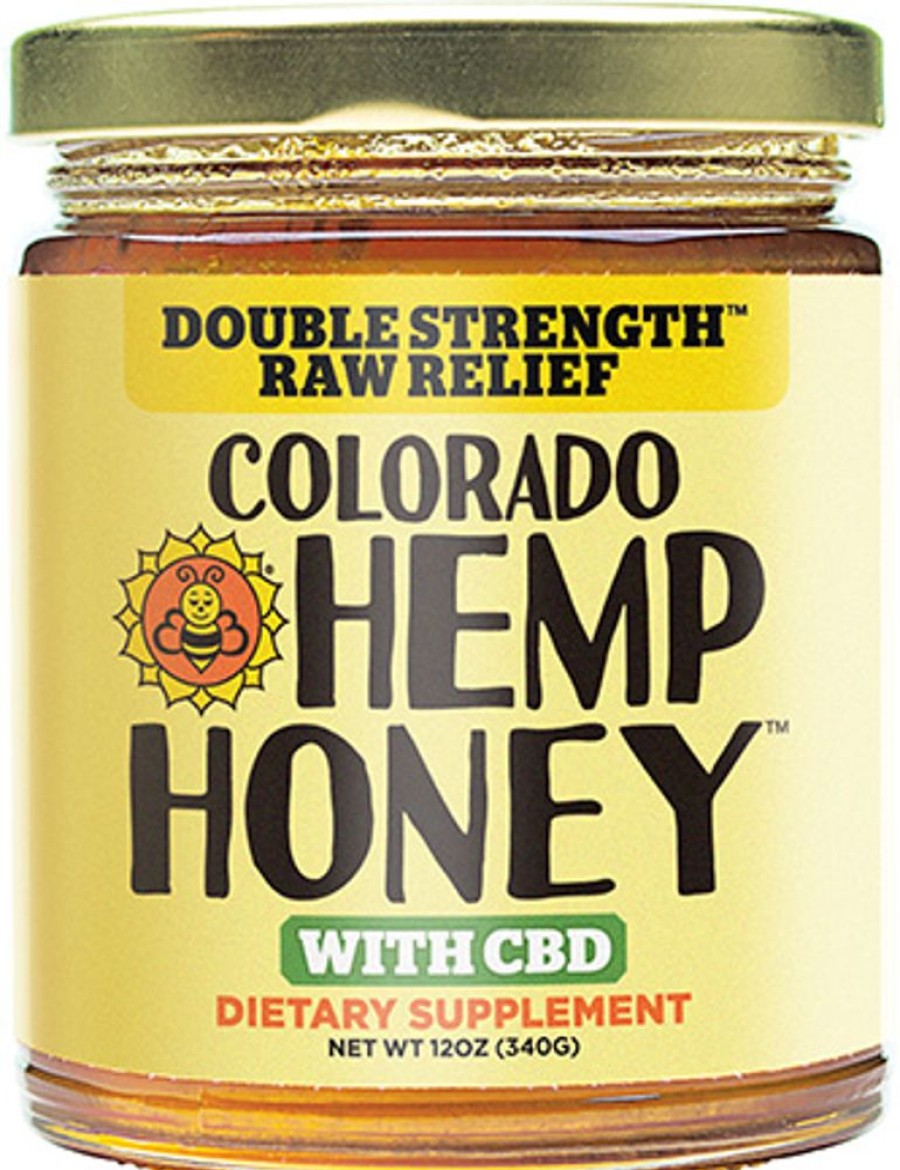 Treats Colorado Hemp Honey | Double Strength Raw Relief Jar