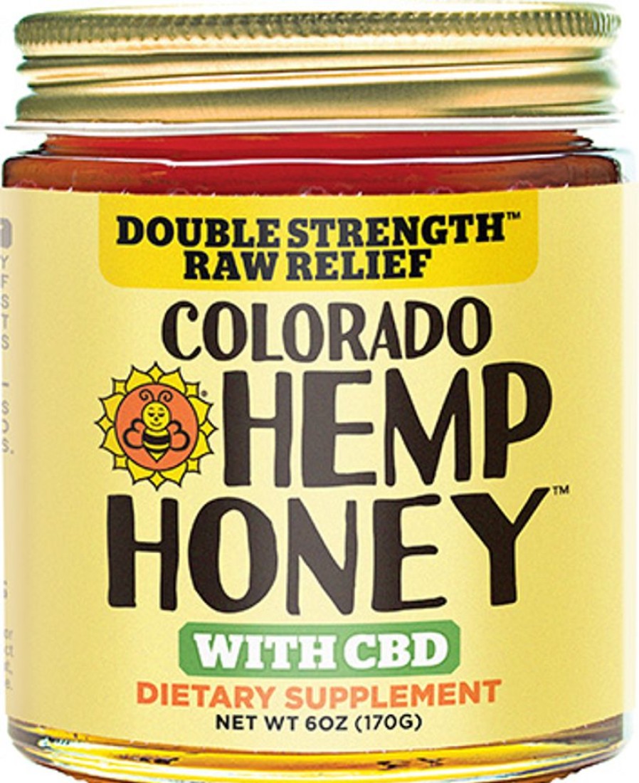 Treats Colorado Hemp Honey | Double Strength Raw Relief Jar