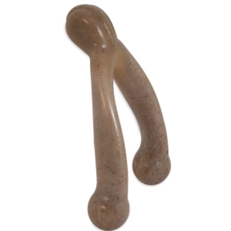 Treats BarkBone™ Natural Instincts | Barkbone Natural Instincts Wishbone Bacon-Infused Dog Chew