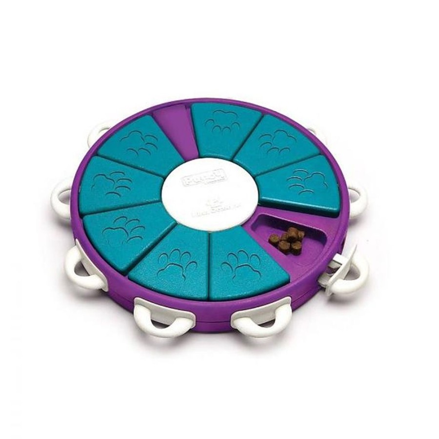 Toys & Playthings Nina Ottosson™ | Nina Ottosson Dog Twister Interactive Treat Dog Puzzle Toy Purple Level 3