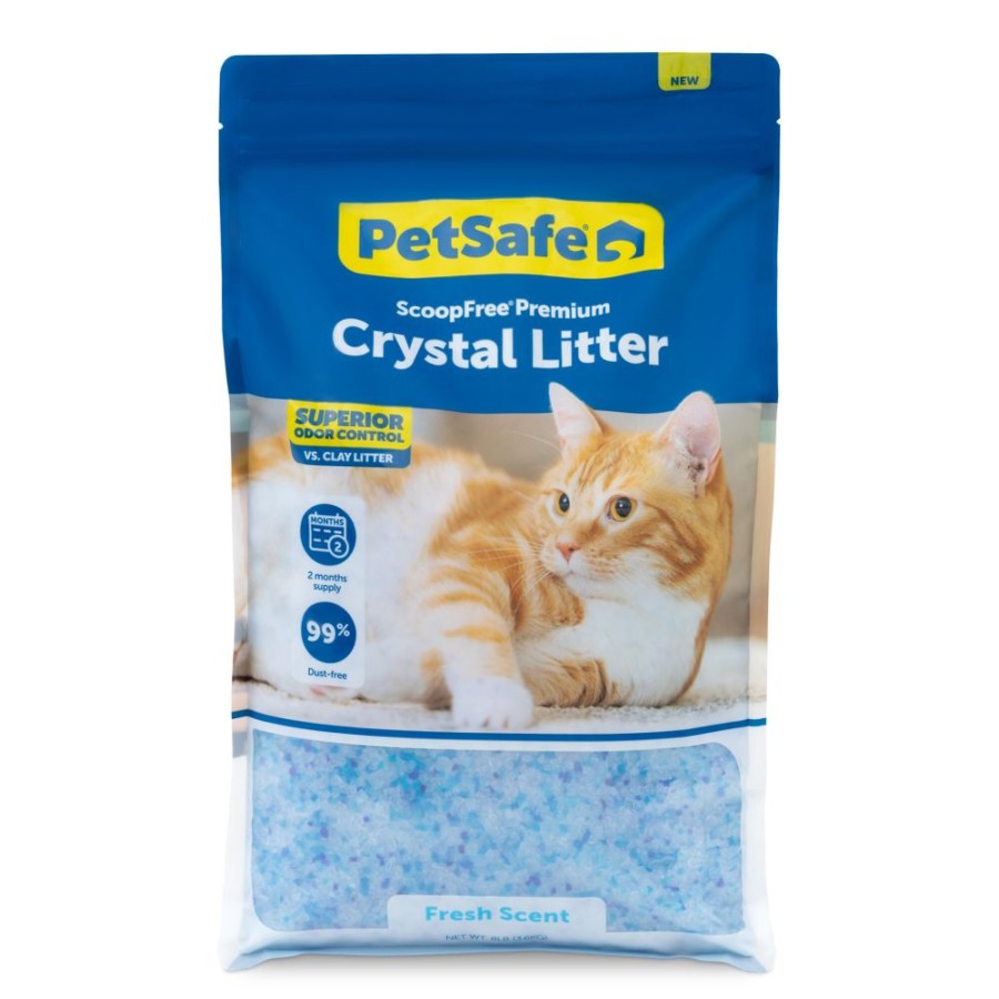 For Cats & Other Critters ScoopFree | Scoopfree® Premium Crystal Litter 8 Lb Bag