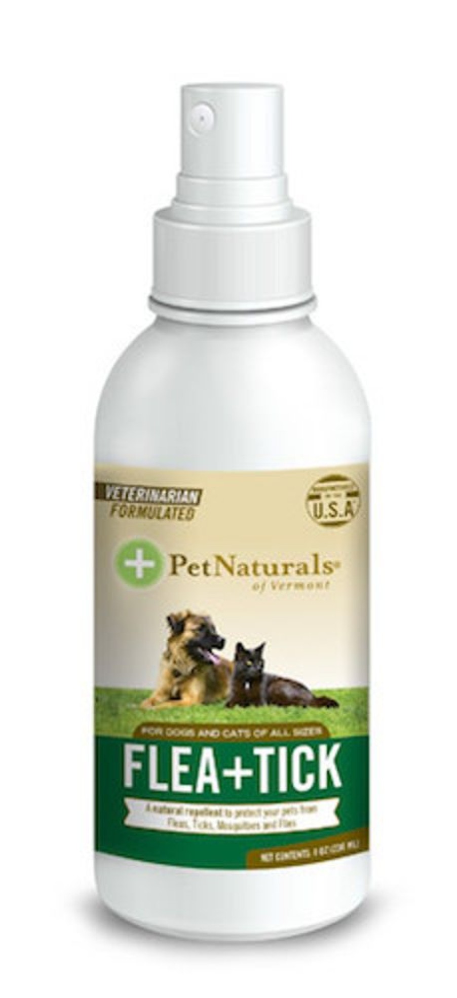 Grooming & Shampoos Pet Naturals® of Vermont | Flea + Tick 8Oz Spray For Dogs And Cats