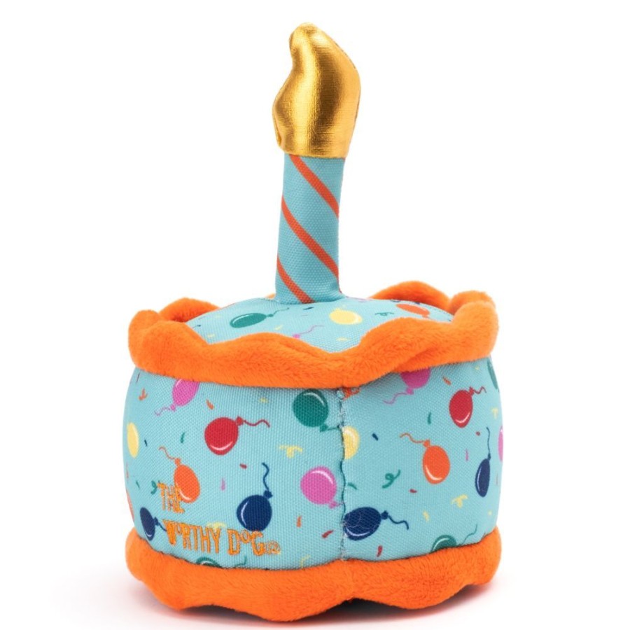 Special Occasion & Holiday The Worthy Dog | Gotcha Day Cake Toy