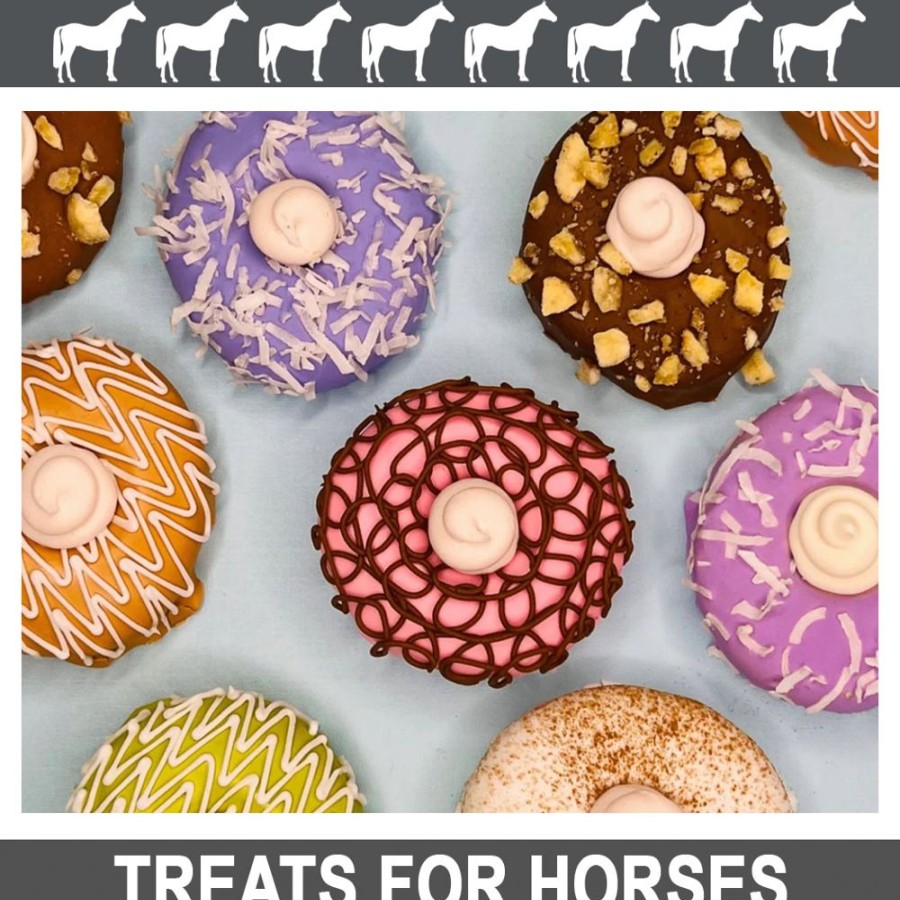 For Cats & Other Critters Snaks 5th Avenchew | Stuffed Donuts - Gourmet Horse Treats By Snaks 5Th Avenchew