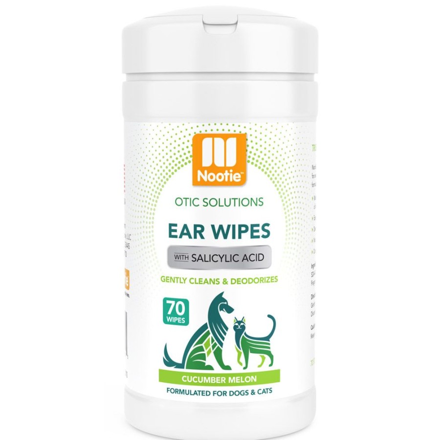 Grooming & Shampoos Nootie | Ear Wipes - 70 Count Canisters