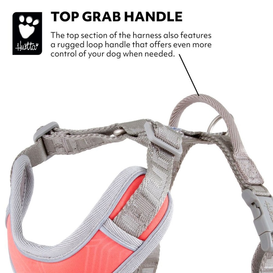 Harnesses Hurtta | Hurtta Venture No-Pull Harness In Coral