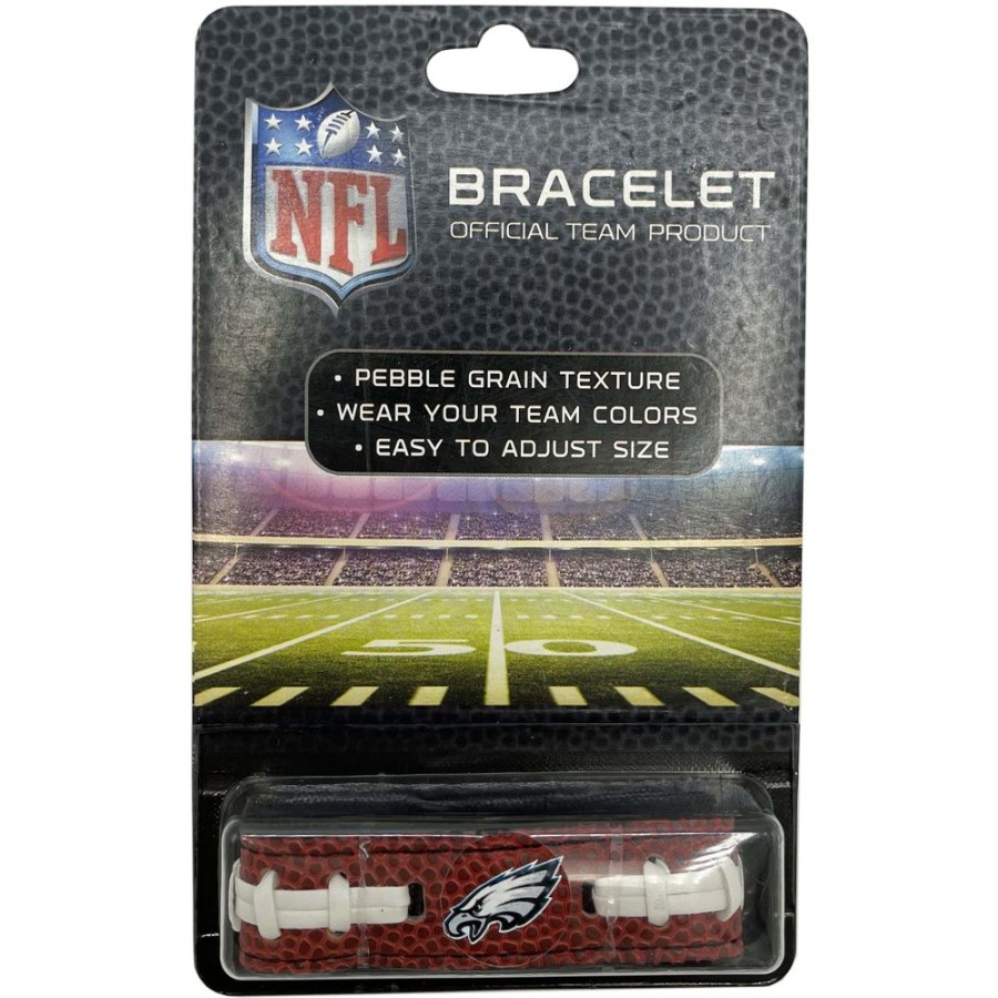 Stuff For Humans Pets First, Inc. | Philadelphia Eagles Human Pebble Grain Bracelet