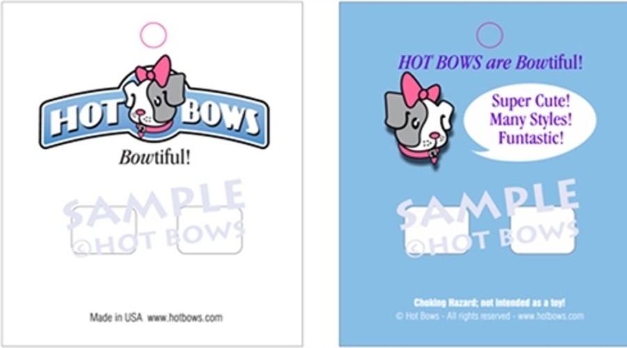 Collars, Leads & Accessories Hot Bows | Doggie Days, Neapolitan