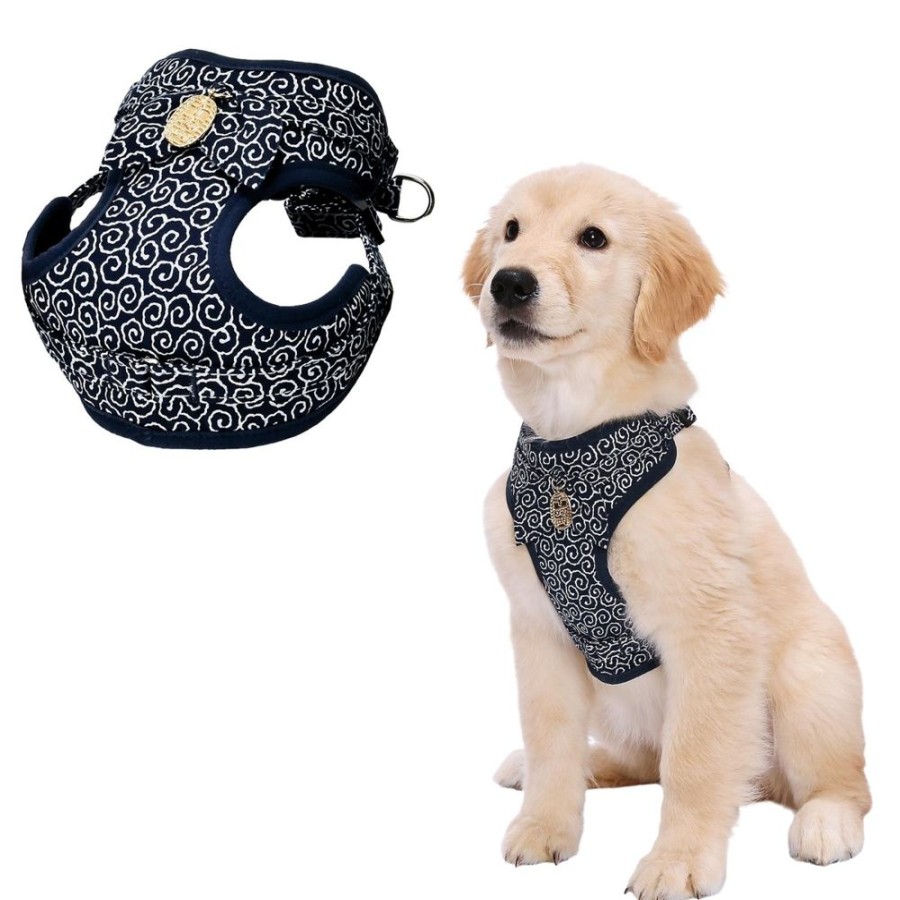 Collars, Leads & Accessories Necoichi | Ninja Dog Harness (Small, Navy)