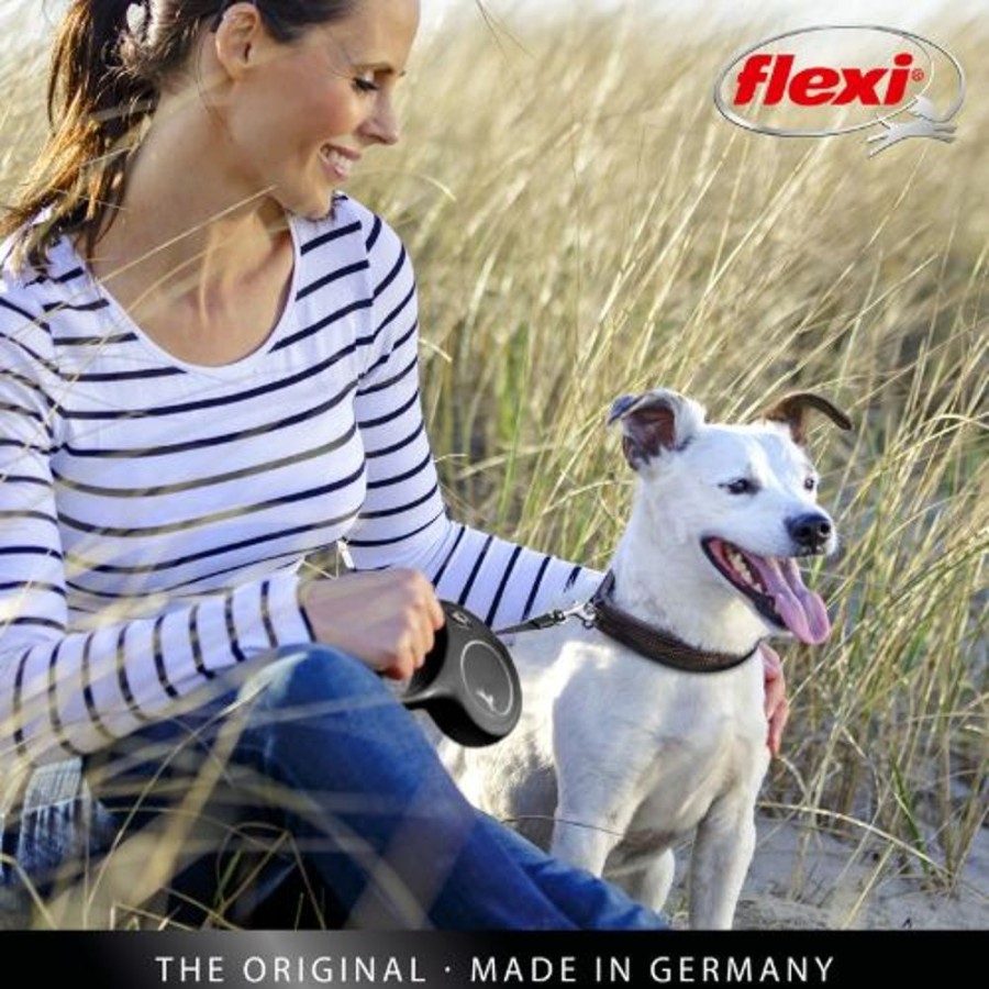 Collars, Leads & Accessories Flexi Retractable Leads | Flexi Retractible Tape Leash Made In Germany Xs, S, M, L