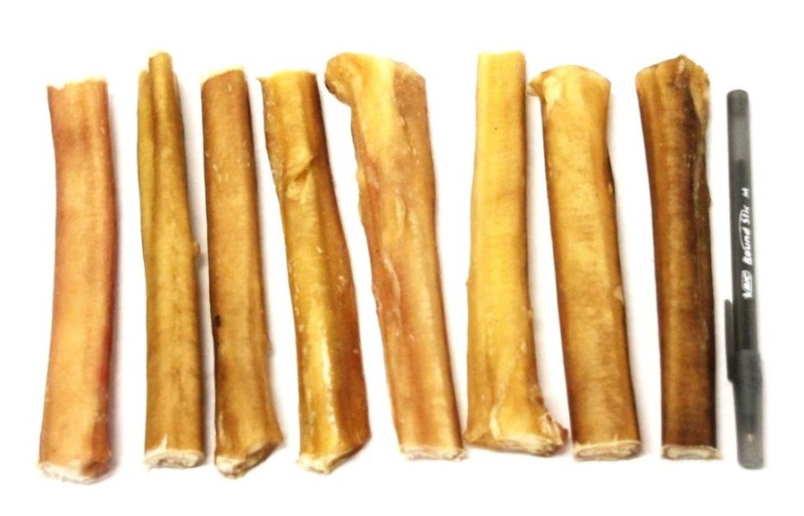 Treats Tuesday's Natural Dog Company | 6" Odor Free Thick Bully Sticks - 8Oz. Value Pack