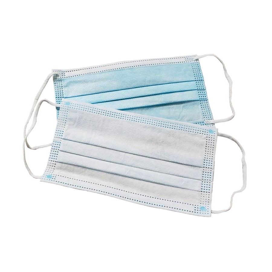 Health & Safety Top Performance® | Top Performance 50-Pack Disposable Face Masks