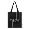 Totes & Carriers Park Life Designs | Meow Tote Bag Black