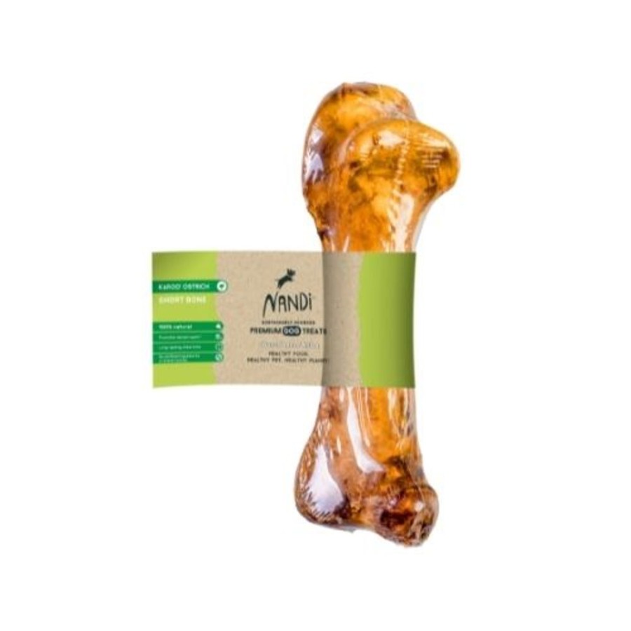 Treats Nandi Pet Treats | Nandi Karoo Ostrich Short Bone