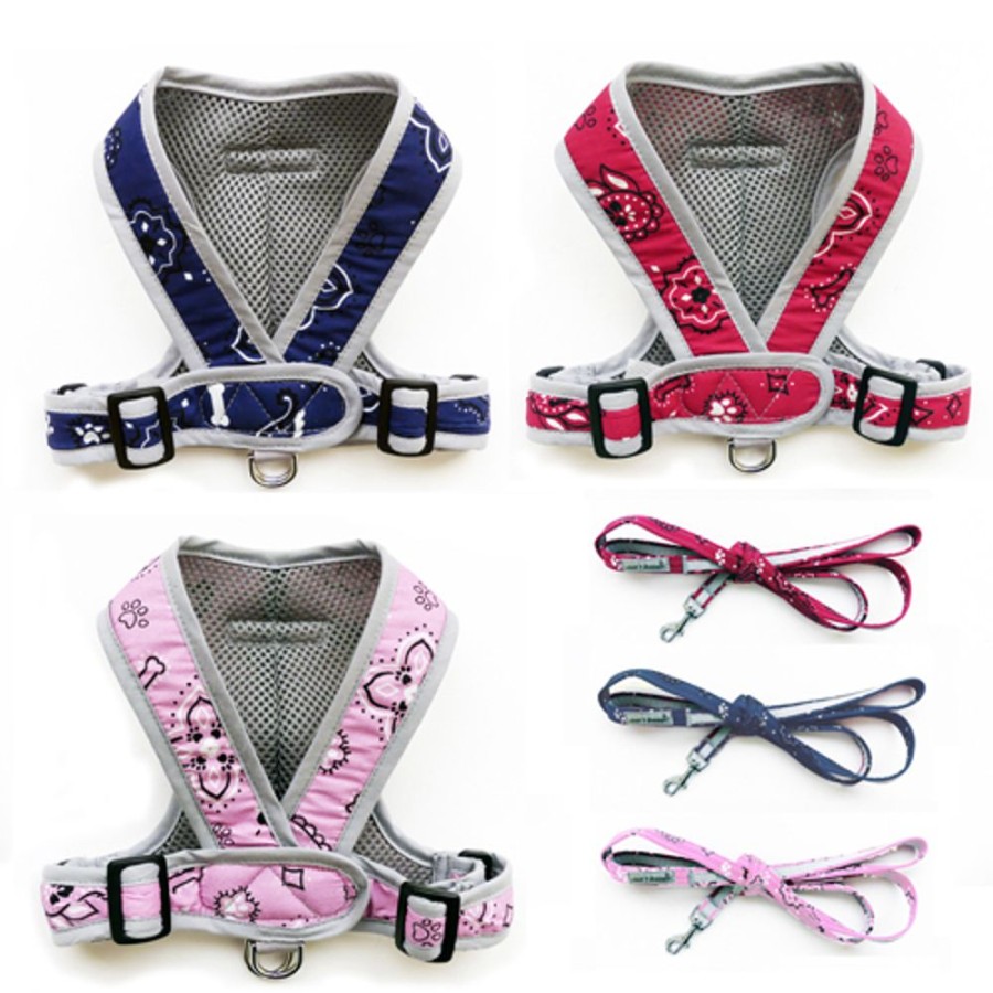 Harnesses My Canine Kids | 4901 Precision Fit Bandana Dog Harness Up To 40 Lbs