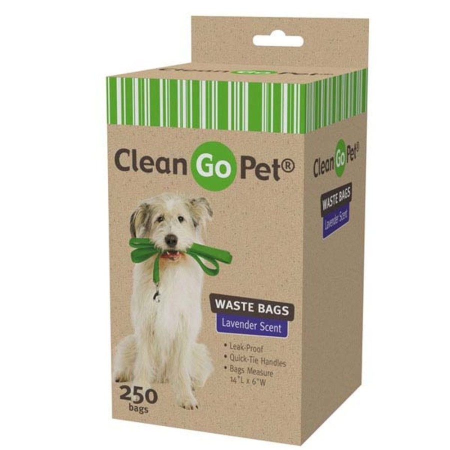 Stain, Odor & Clean-Up Products Clean Go Pet | Clean Go Pet Lavender Scent Doggy Waste Bags - Bulk Boxes