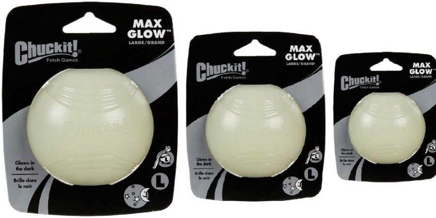 Toys & Playthings Chuckit! ® | Chuckit!® Max Glow Ball Rev Packaging