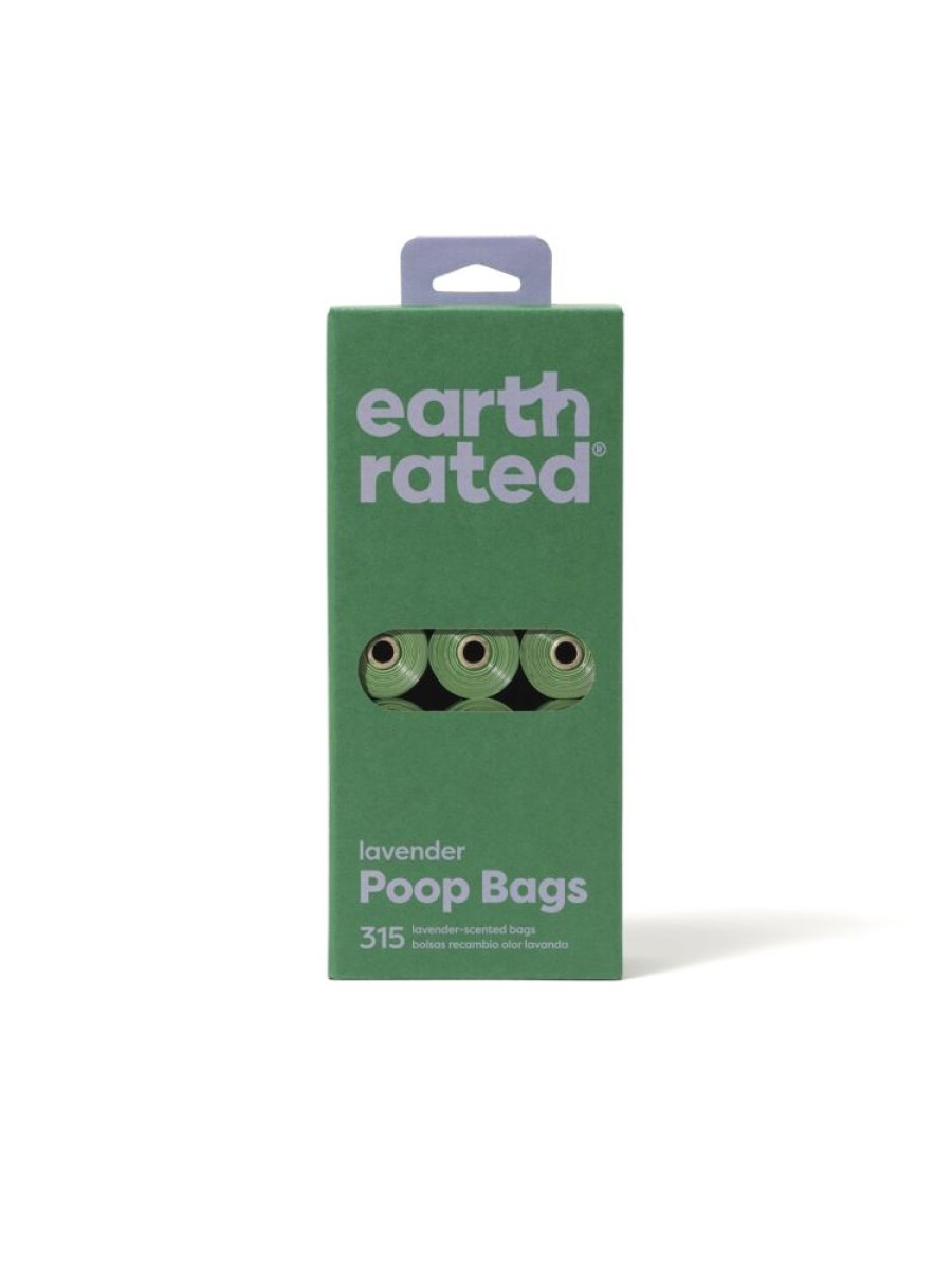 Stain, Odor & Clean-Up Products Earth Rated™ | Earth Rated Lavender Poop Bags 315Ct On 21 Refill Rolls