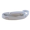 Collars, Leads & Accessories Vanderpump Pets | Vp Pets Designer Diamond And Bone Leatherette Leash - Grey