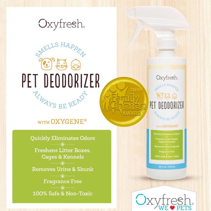 Stain, Odor & Clean-Up Products Oxyfresh | Pet Odor Eliminator - Pet Deodorizer By Oxyfresh. 16 Oz. Spray Bottle