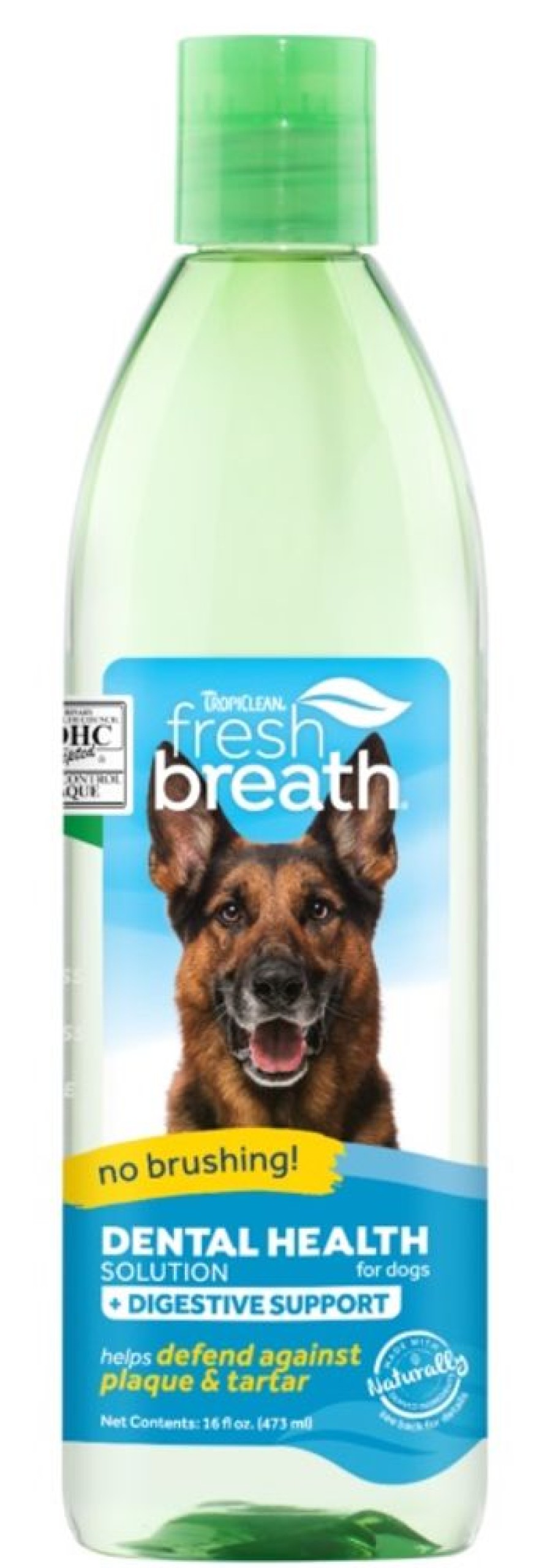 Grooming & Shampoos Tropiclean | Tropiclean Fresh Breath No Brushing Dental Health Solution + Digestive Support 16Oz. Bottle