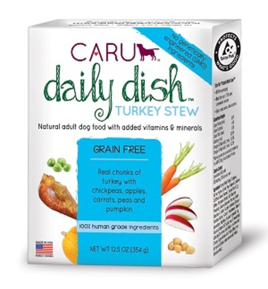 Pet Food Caru® Pet Food | Caru Daily Dish Turkey Stew For Dogs 12.5 Oz.