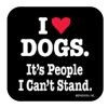 For The Home High Cotton, Inc. | I Heart Dogs Coaster