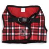 Harnesses The Worthy Dog | Sidekick Printed Red Plaid Harness