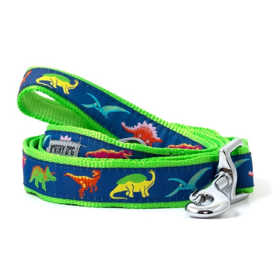 Collars, Leads & Accessories The Worthy Dog | Dino Collar & Lead Collection