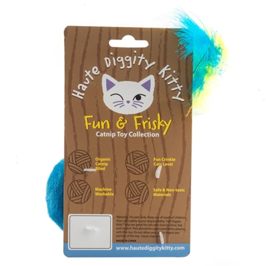 Toys & Playthings Haute Diggity Dog | Kitty Clicquot (Bottle & Caviar) Organic Catnip Toys By Haute Diggity Dog + Kitty