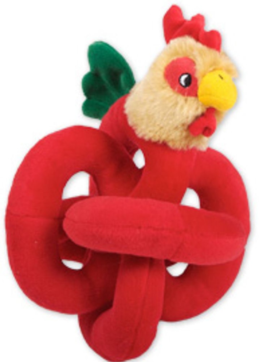 Toys & Playthings Loopies™ | Red Rooster Talking Loopie - Mini 6"