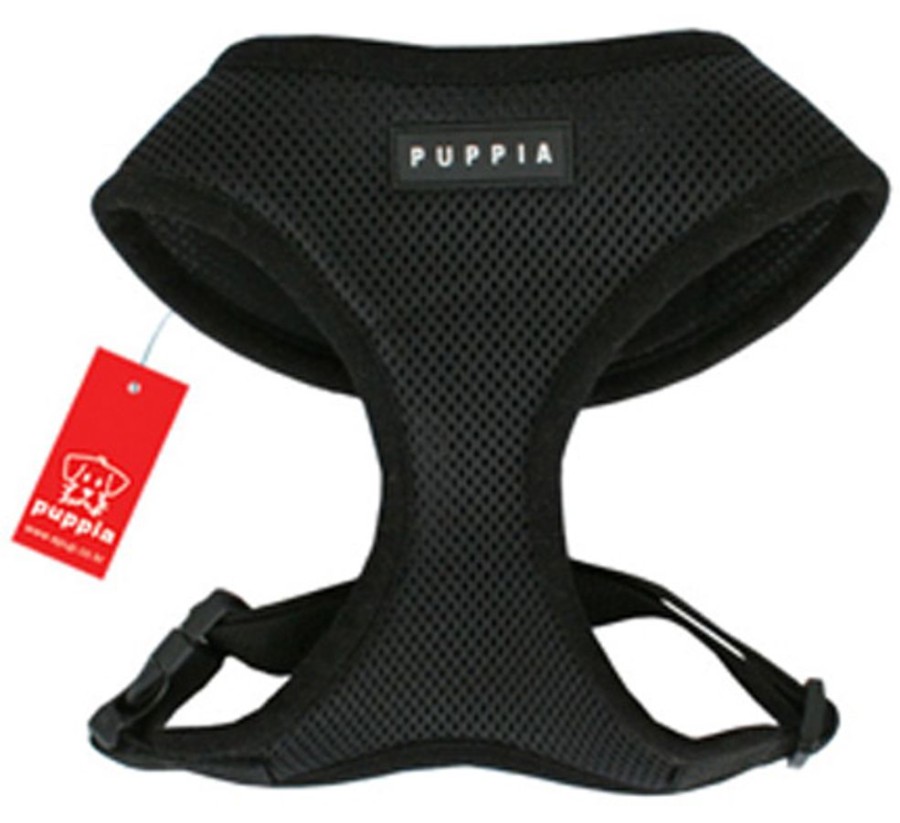 Harnesses Puppia® | Black Soft Harness®