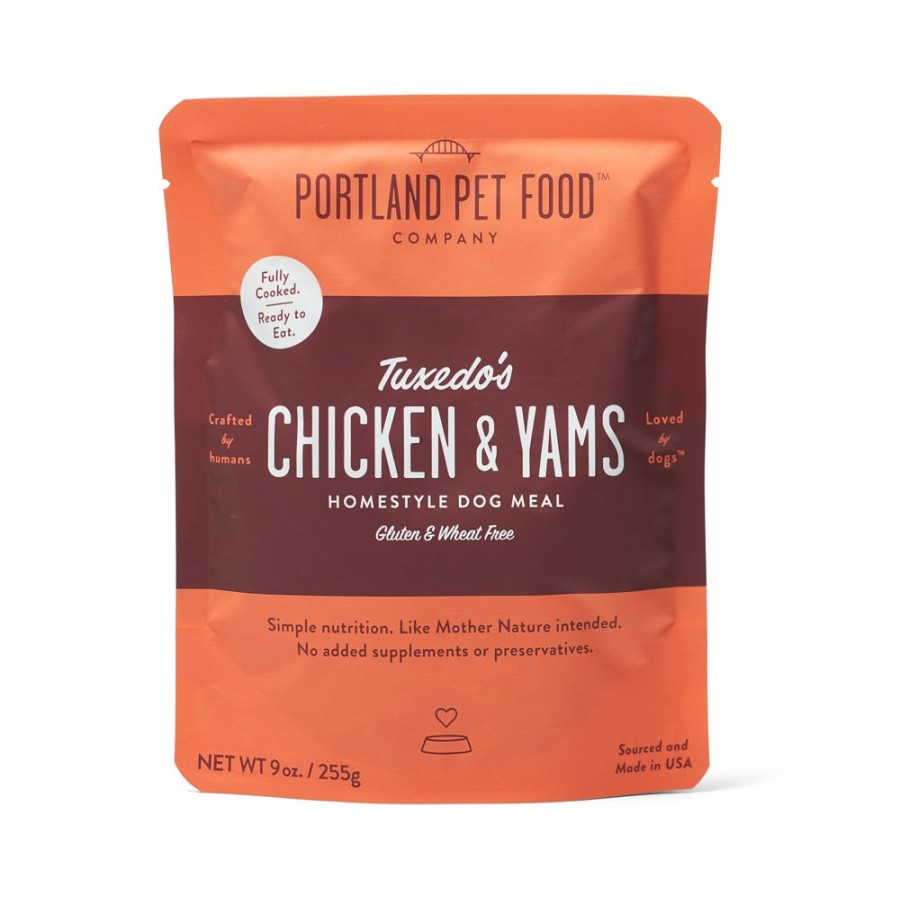 Pet Food Portland Pet Food Company | Tuxedo'S Chicken & Yams Homestyle Dog Meal