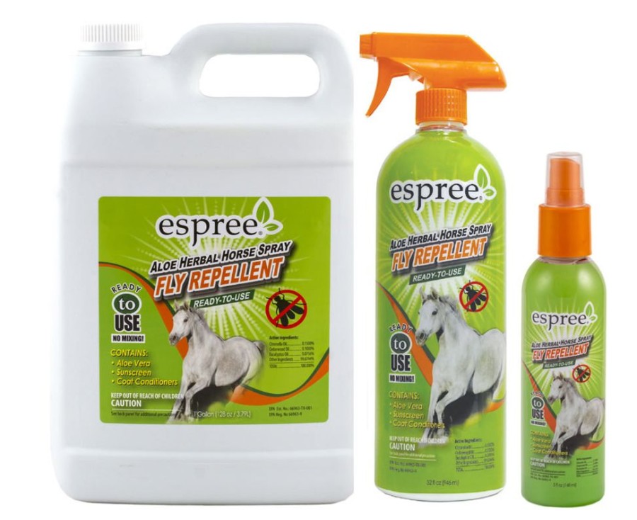 For Cats & Other Critters Espree | Espree Aloe Herbal Fly Horse Spray, Ready To Use