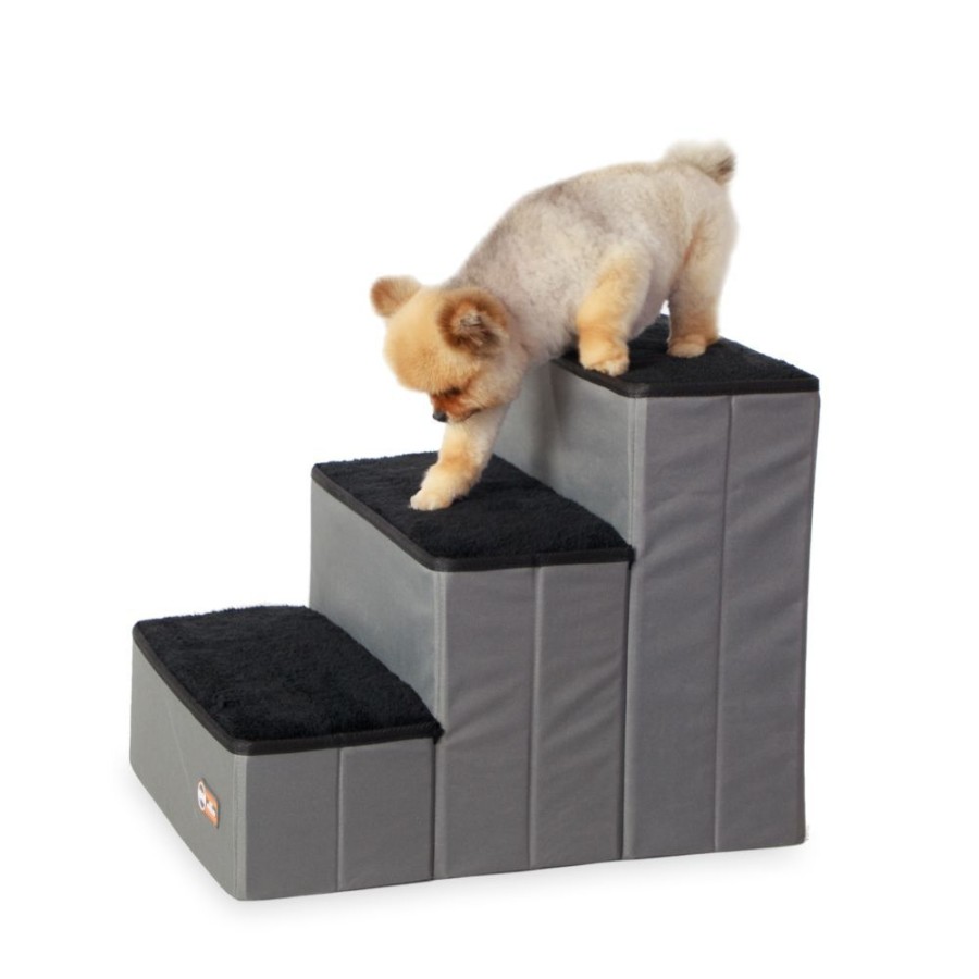 For The Home K&H Pet Products | K&H Stair Pet Steps W/ Storage