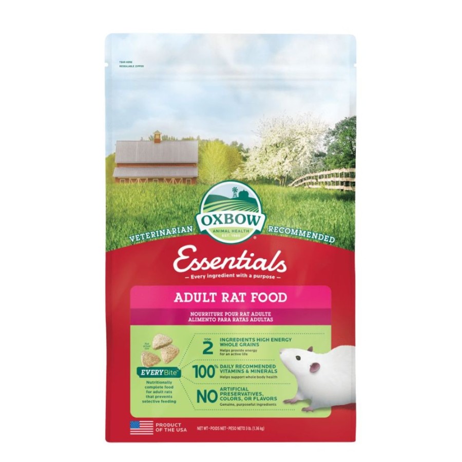 For Cats & Other Critters Oxbow | Oxbow Small Animal Adult Rat 3Lb