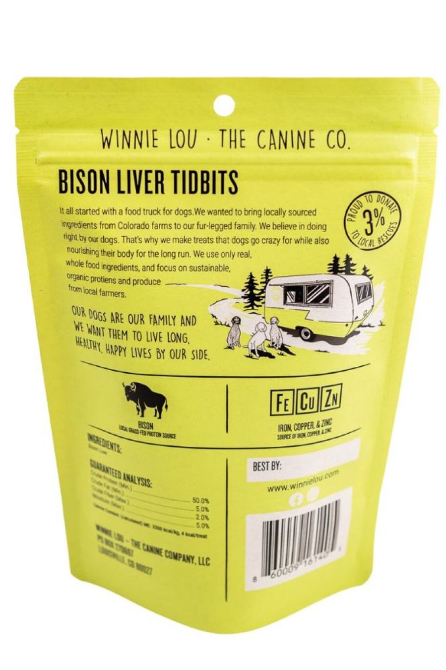 Training (Continued) Winnie Lou – The Canine Co. | Bison Liver Tidbits