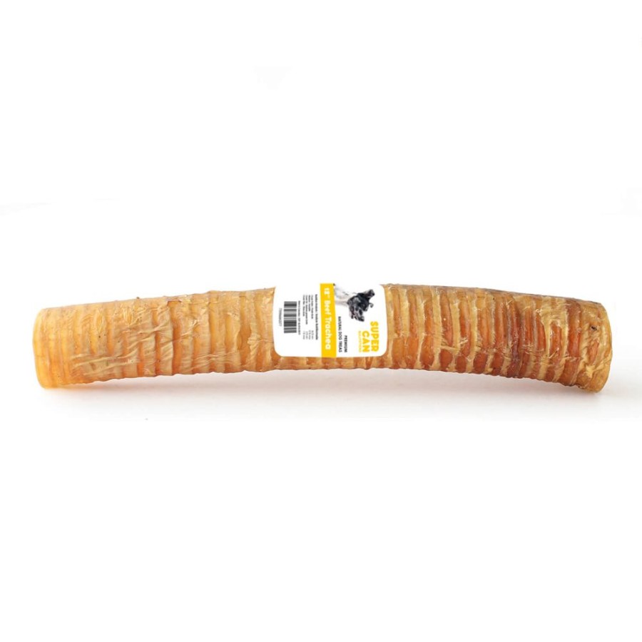 Treats SuperCan Bullysticks | 12" Beef Trachea