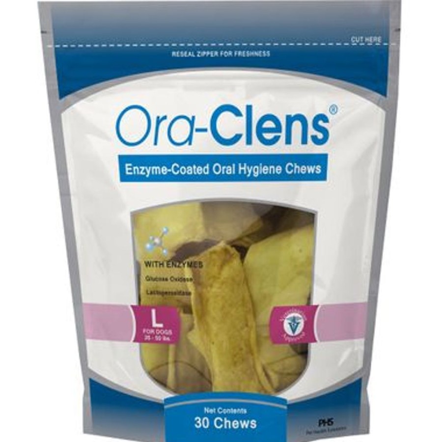 Treats Pet Health Solutions™ | Ora-Clens Oral Hygiene Chews Large (30 Chews)