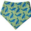 Collars, Leads & Accessories Very Vintage Designs | Bandana - Humphrey - Nautical Summer Whales